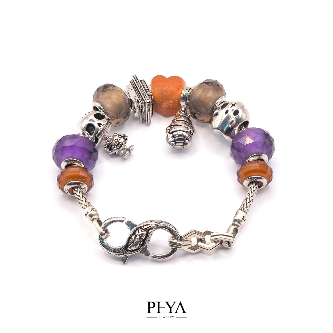 PHYA GP Cryptic Letters Charm : ชาร์มจดหมายลึกลับแห่งบ้านฮอลโลว์ เงิน ...